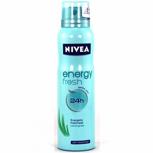 Nivea 妮维雅 活力清新爽身气雾150ml