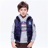 大拇哥冬装清仓 儿童中大童男童棉背心<em>童装</em>宝