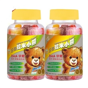 乐佳拉米小熊混合装软糖特供装360克（180克×2瓶）