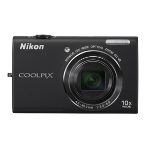 【当当自营】 Nikon尼康 COOLPIX S6200 便携数码相机 黑色（1602万像素 2.7寸屏 10倍光变 25mm广角 滤镜）