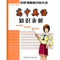 高中英语知识表解——中学课程知识点大全