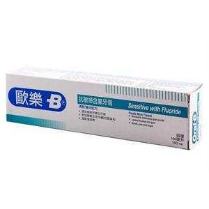Oral-B 100毫升抗敏感牙膏（含氟配方）