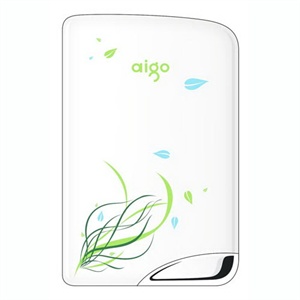 【当当自营】爱国者（aigo）2.5寸 120G 中国风移动硬盘 HD606 幽兰