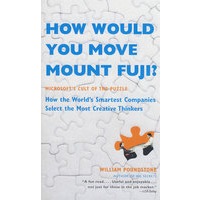 你怎样移动富士山 How Would You Move Mount Fuji?