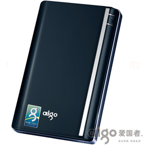 【当当销售配送】爱国者 2.5寸 320G 移动硬盘 H8161S 存储王 黑色