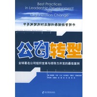 公司转型：全球著名公司组织变革与领导力开发的最佳案例