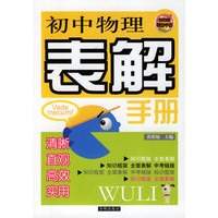 初中物理表解手册