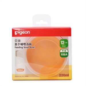 Pigeon贝亲 亲子哺喂汤碗 DA57