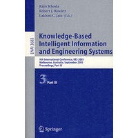 Knowledge-Based Intelligent Information and Engineering Systems 基于知识的智能信息与工程系统/会议录 第III部分