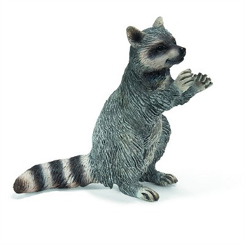 schleich 思乐 野生动物系列 站立浣熊 s14624