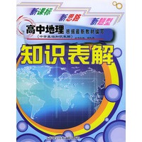 高中地理知识表解——中学基础知识表解