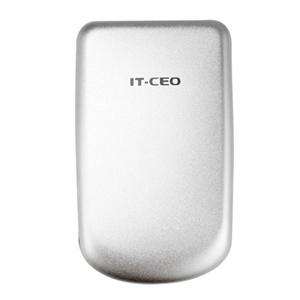 【当当自营】 IT-CEO 移动硬盘盒 F-3 2.5寸 sata 支持加厚硬盘 带硬件加密（银）