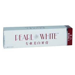 普洋 BEYOND pearl white专业美白牙膏120g