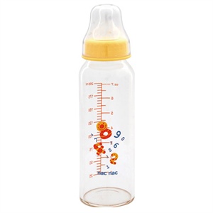 宝贝可爱标准玻璃奶瓶（200ml）