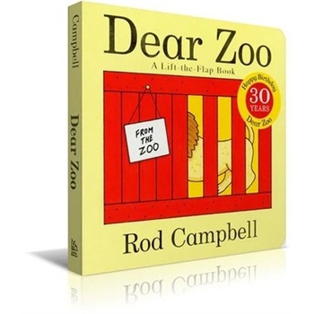 zoo亲爱的动物园立体翻翻纸板书rod campbell英语启蒙绘本0-2-3-6岁a