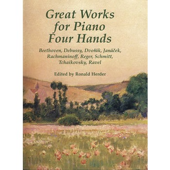 great works for piano four hands(亨德尔著名钢琴四