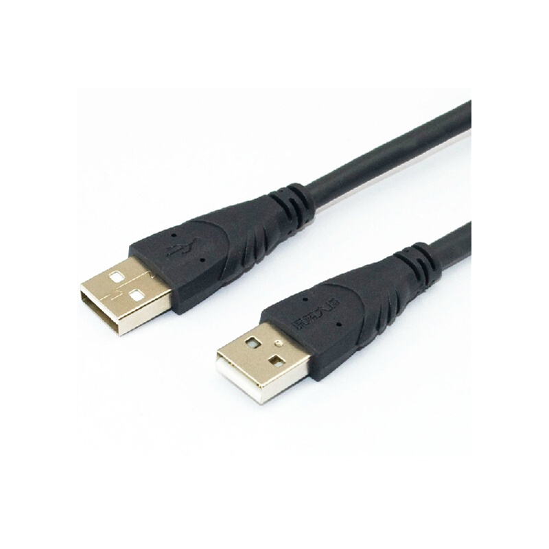 【深蓝大道 电脑usb公对公对拷线双头USB接口