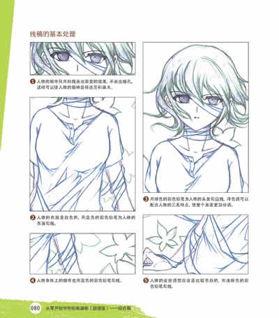 学画动漫人物从零开始_初学动漫人物画法步骤_简笔画人物少女_适合新手画