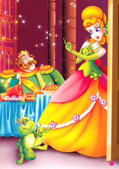 经典公主童话贴纸书 公主与青蛙王子·美女与野兽