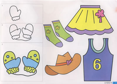 《手痒痒简笔画标准图谱