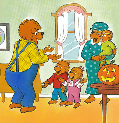 berenstainbearsgoonaghostwalkthe贝贝熊万圣节幽灵isbn