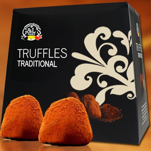 法国进口 德菲丝松露巧克力黑色传统 经典款 春节聚会 年货 情人节