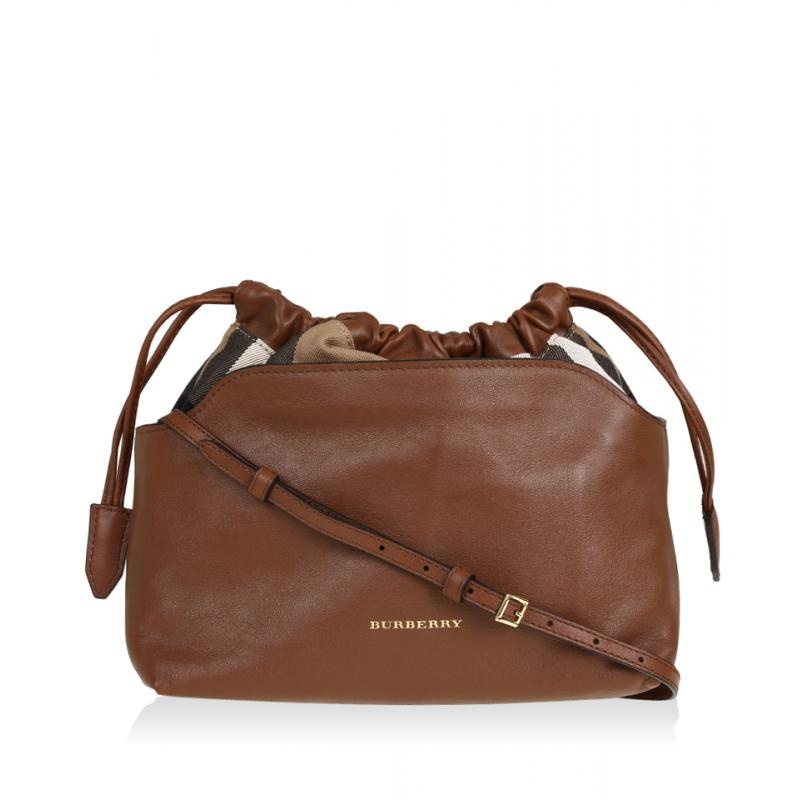 博柏利 burberry 女包 单肩包 奢侈品 棕赭石色 小牛皮 3921489