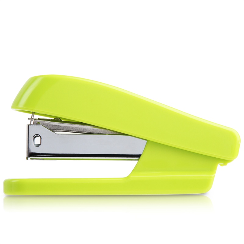 (明兴办公)得力订书机 0406 彩色12号订书机特价 经济实用 色彩色可