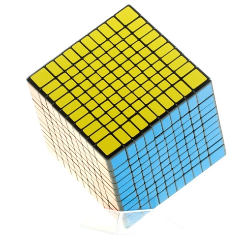 正版 圣手魔方10阶黑色 润滑调试到位 智力比拼 一步到位 热卖中