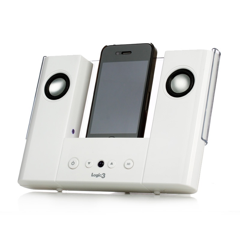 logic3 i-station7苹果音响 创意音响_白色