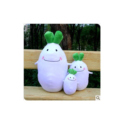 咔噜噜毛绒玩具 爱情萝卜抱枕可爱 情侣靠垫创意 布娃娃 生日礼