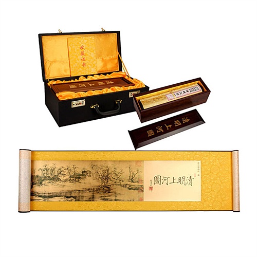 工美 金箔长卷《清明上河图》