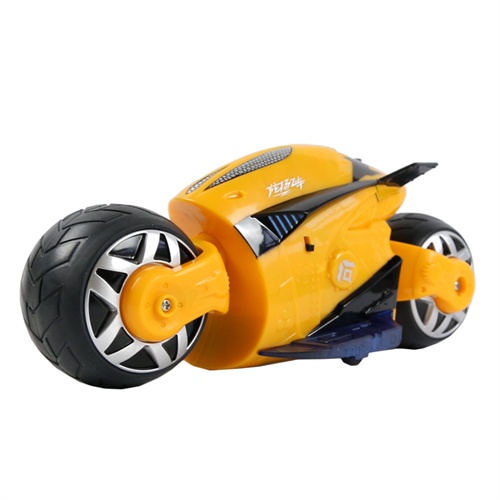 玩美一百 炫动卡通遥控车摩托车遥控车 急速漂移旋转儿童玩具车_r472