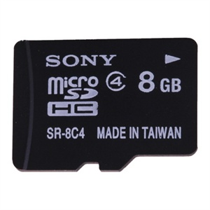 SONY索尼 存储卡 SR-8N4 (8G Micro SD CLASS4存储卡 15MB/S)