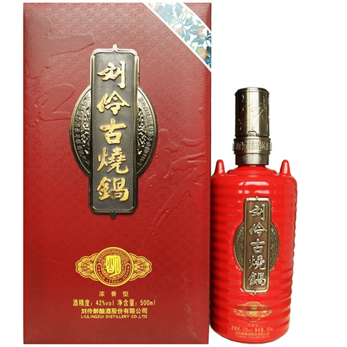 【酒界网 刘伶醉 42度刘伶醉古烧锅(明)500ml