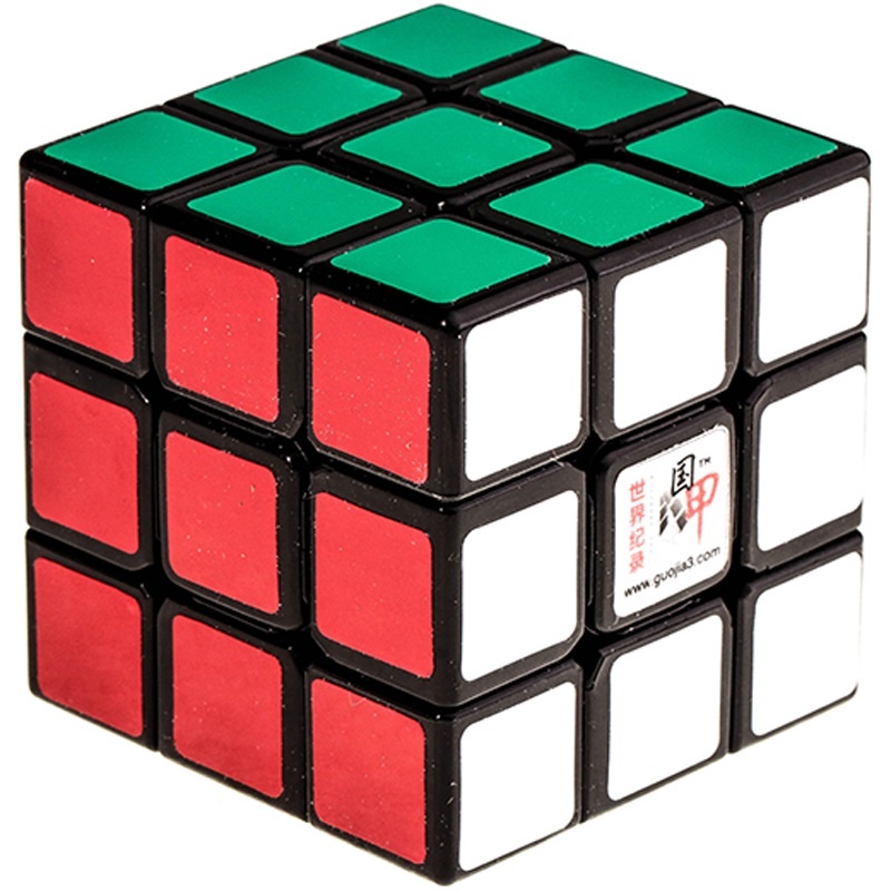 国甲五代 三阶魔方专业 速拧高容错 国甲魔方国甲5代正品 黑色 包邮