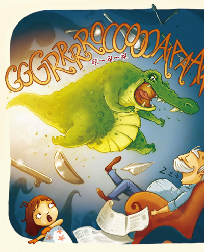 鳄鱼蛋糕绘本租赁阅读/租赁绘本阅读/阅读绘本租赁/河马绘本租赁