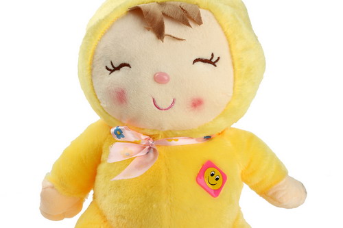 酷玩部落 毛绒玩偶兔系列 兔娃 48cm x 33cm 黄色 span>兔娃(黄色) /s